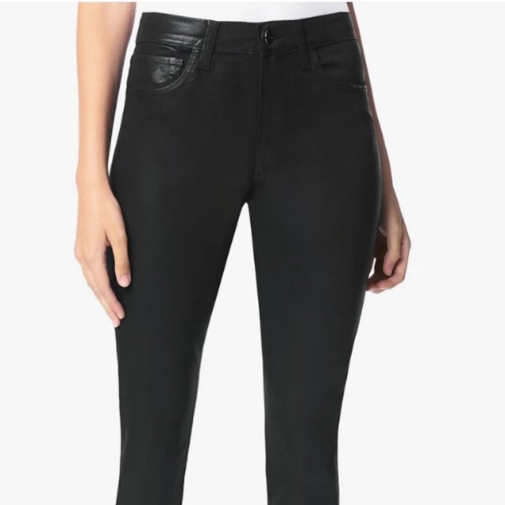 JOES JEANS HIGH RISE SKINNY ANKLE // RAW HEM //